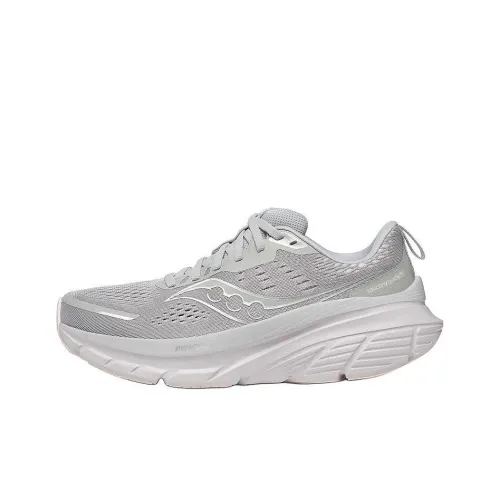 Saucony Slip-resistant Abrasion-resistant Breathable Low-Top Running Shoes Women's Gray Сaucony Противоскользящие Устойчивые к истиранию Дышащие Низкие Беговые Кроссовки Женские Серые
