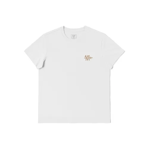 Lee совместный бренд модель Белый Мужская T-рубашка