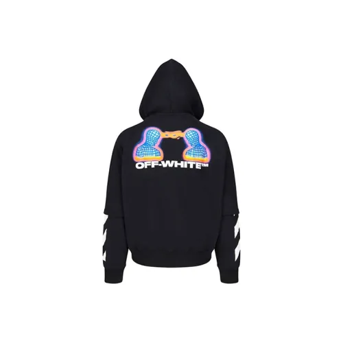 Off Белый FW19 Мужские Свитшоты