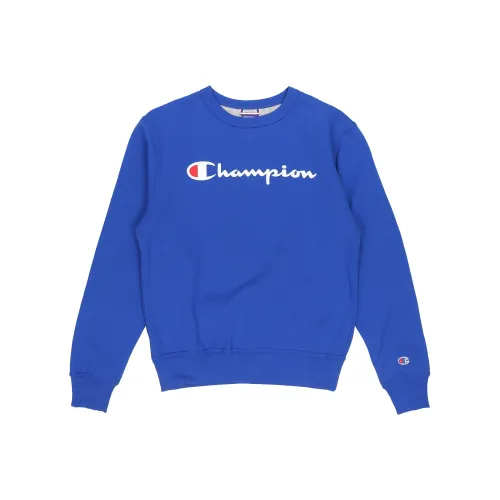 Champion Свитшот Американская версия Унисекс Королевский синий
