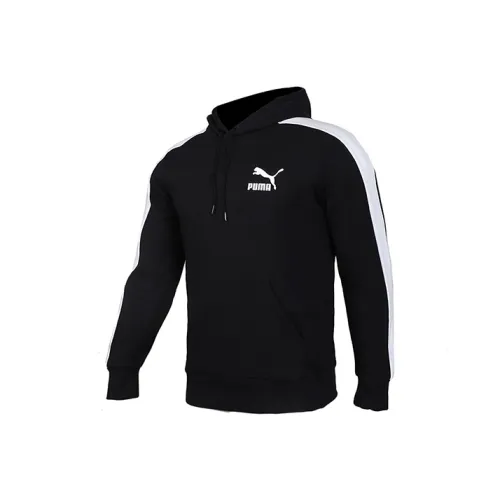 PUMA T7 Мужские Черные Свитшоты