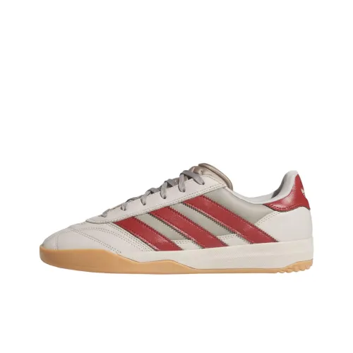 Adidas Originals COPA PREMIERE Slip-resistant Abrasion-resistant Low Top Skateboard Shoes Unisex Beige Red Adidas Originals COPA PREMIERE Противоскользящие устойчивые к истиранию низкие кеды для скейтбординга унисекс бежевый красный