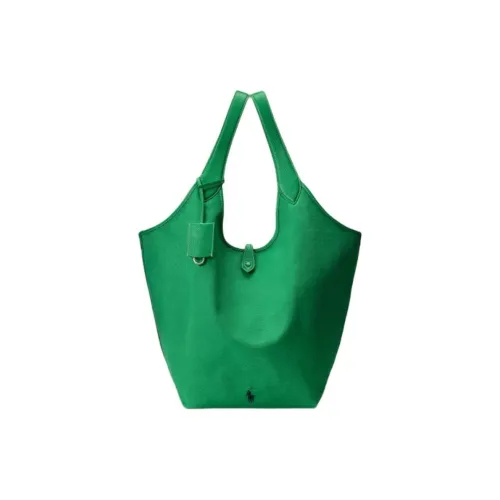 Polo Ralph Lauren Хлопок Сумка Большая Женская Зеленая