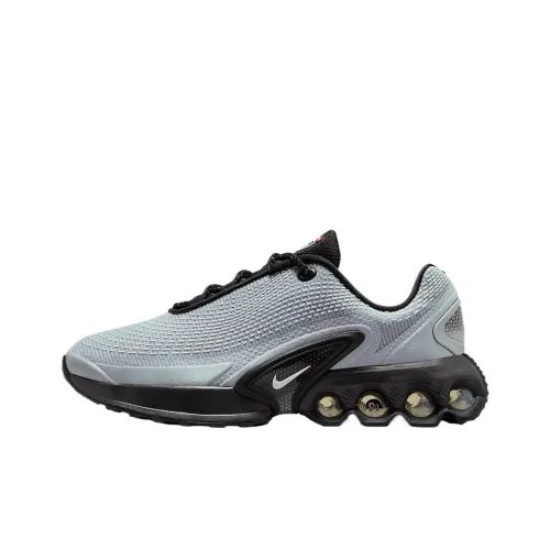 Nike Air Max Dn Low Топ Детские Кроссовки для Тренировок Серый Черный Подростки