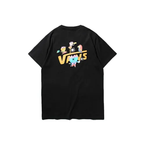 Vans Asian Artist Co Бренд T-Shirt Мужской Черный