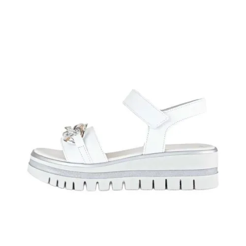 Gabor Модный One Ремень Сандалии 5,5 см Женские Белые