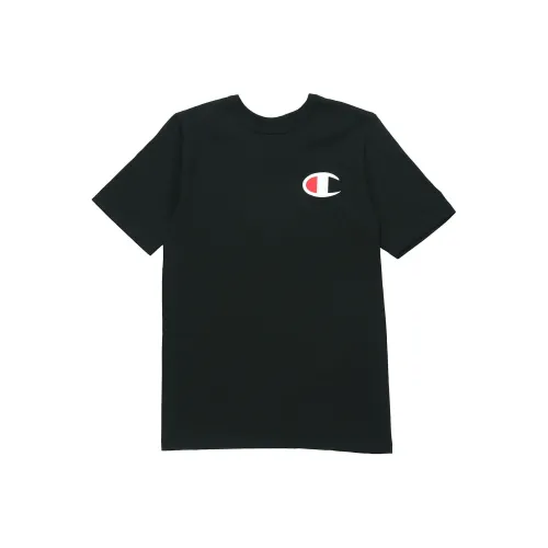 Champion T-Shirt US Version Unisex Black Чемпион T-Shirt США Унисекс Черный
