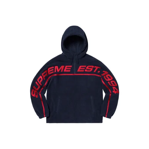 Supreme FW19 Толстовка Унисекс Морской Синий