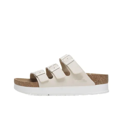 Birkenstock Аbrasion Resistant Слипоны Женские Цвет Яичная скорлупа