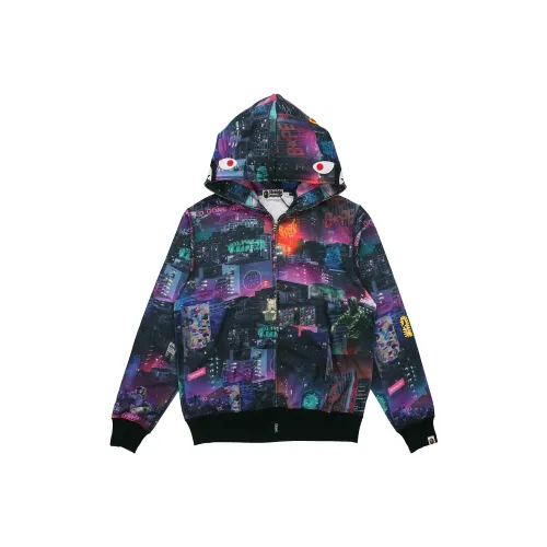 A BATHING APE Shark Series Мужские Свитшоты