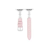 Звездно-розовый / Металл крест и натуральная кожа ремень