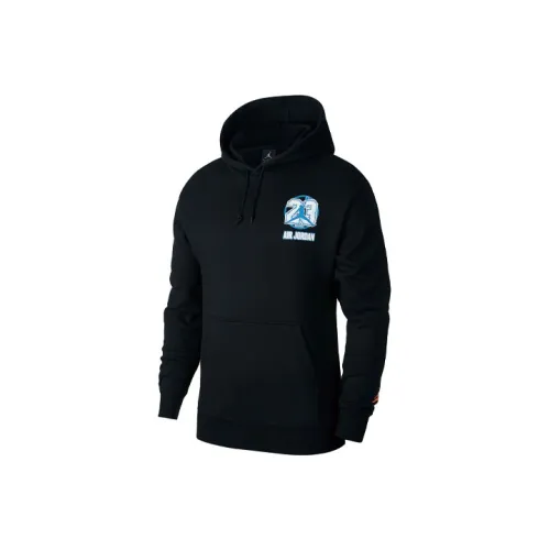 Джордан Черный Мужской Свитшот