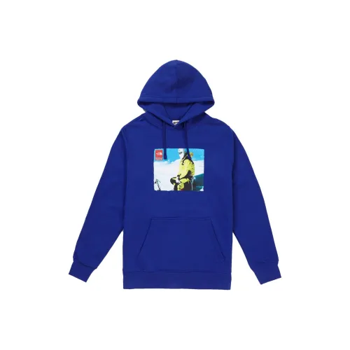 Supreme FW18TNF Collaboration Collection Свитшот Унисекс Синий