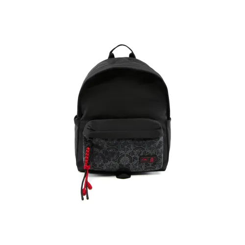 LINING × THE PALACE MUSEUM Коллаборация Chinese Culture Series Полиамид Рюкзак Унисекс Черный