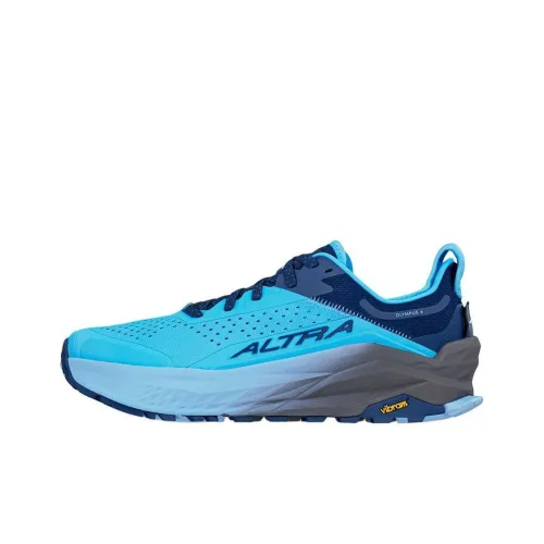 Altra OLYMPUS 6 Беговые кроссовки Низкий топ Синий Мужской