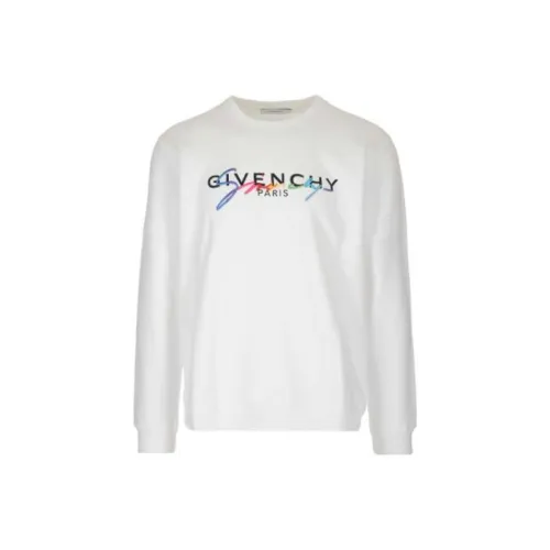 GIVENCHY Белый Мужской Свитшот