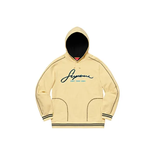 Supreme SS19 Толстовка Унисекс Желтый