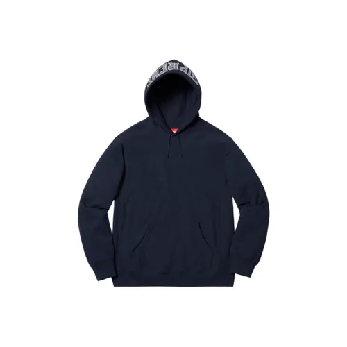 Supreme SS19 Свитшот Унисекс Морской Синий