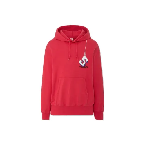 UNIQLO x Marvel Свитшот Унисекс Красный