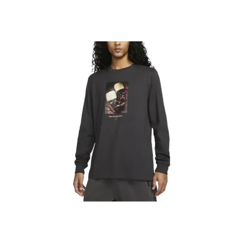 Nike Темный угольный Мужская футболка с коротким рукавом