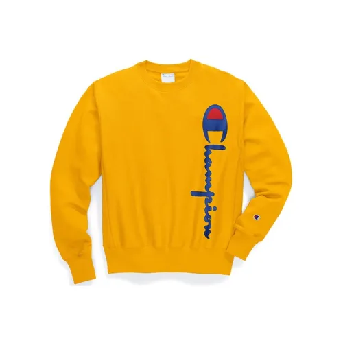 Champion Свитшот Американская версия Унисекс Желтый