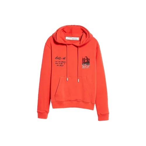 Off Белый Mona Lisa series Мужские Свитшоты