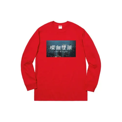 Supreme FW18 Унисекс Футболки