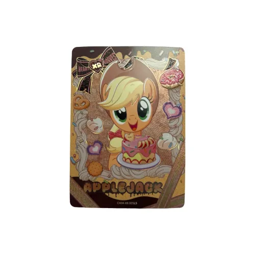 KAYOU My Little Pony Card Радужный Пачка Четвертая ЭДИЦИЯ XR Карта Эпплджек XR Карта IP Аниме Карточки 1 шт