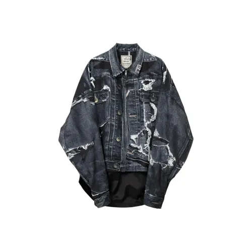 Maison Mihara Yasuhiro Denim Jacket Unisex Black