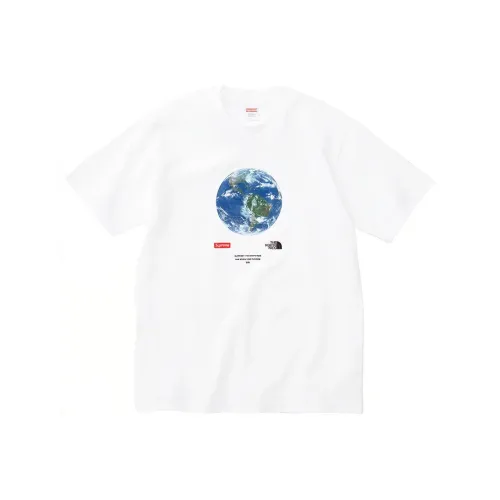 Supreme x The North Face ONE WORLD Футболка Унисекс
