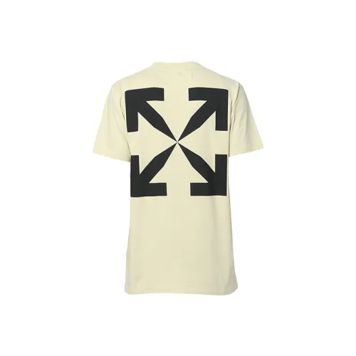 OFF Белый SS20 T Рубашка Мужская Экрю