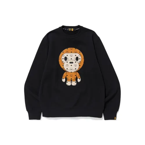 A BATHING APE BAPE x MCM Мужские Свитшоты