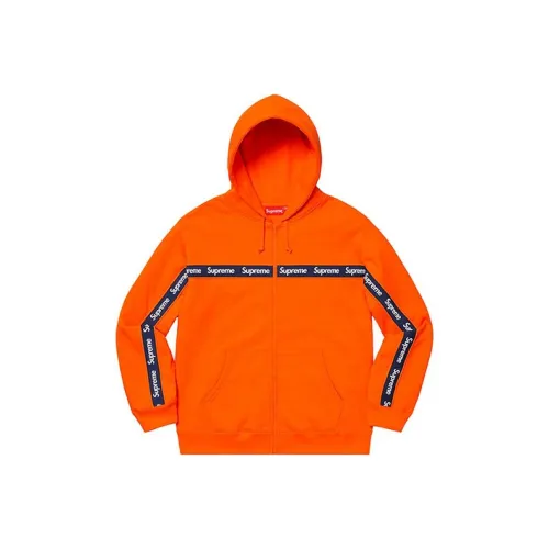 Supreme FW19 Толстовка Унисекс Ярко-оранжевый