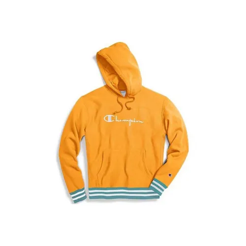 Champion Premium Hoodie US Version Unisex Yellow