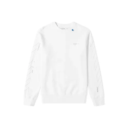 Off Белый FW19 Мужские Свитшоты