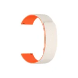 Оранжевый/Облако Деревянное зерно Магнитный Силиконовый ремешок