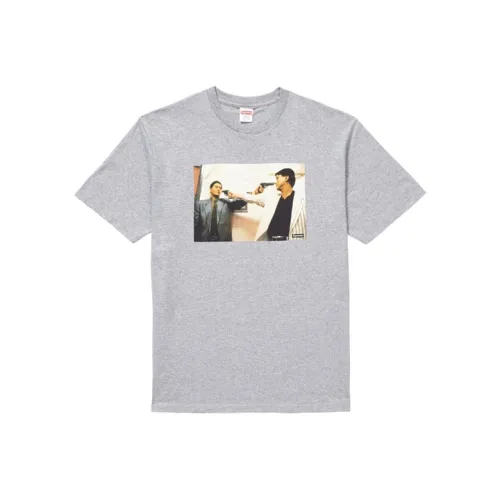 Supreme FW18 T-Shirt Unisex Gray Supreme FW18 Т-Рубашка Унисекс Серый