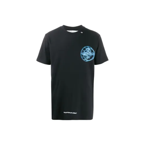 Off Белый SS20 Мужские T-рубашки