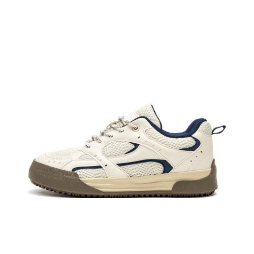 Far Waves Slip-resistant Abrasion-resistant Breathable Low-Top Skateboard Shoes Men's