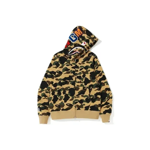 A BATHING APE Shark Series Толстовка Унисекс Желтый