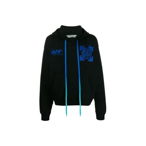 OFF Белый FW19 Свитшот Мужской Черный