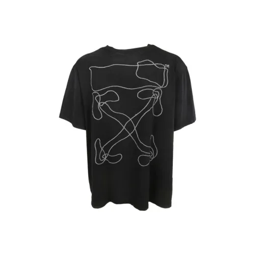 Off Белый SS20 Мужские T-рубашки