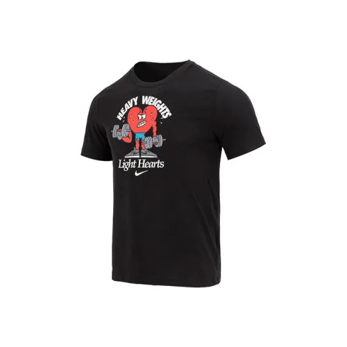 Nike Мужские черные футболки