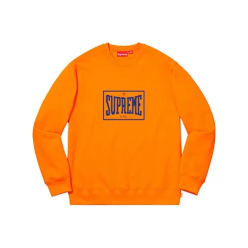 Supreme SS19 Свитшот Унисекс Оранжевый