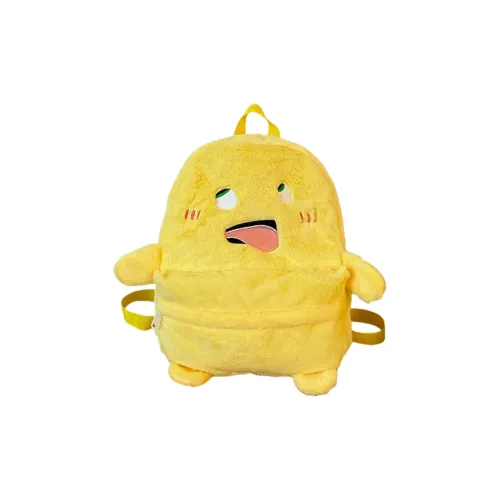 BUBM Велюр Рюкзак Женские Желтый