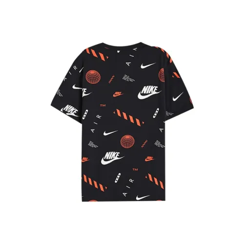 Nike Комплект с короткими рукавами T-рубашка Мужской Черный