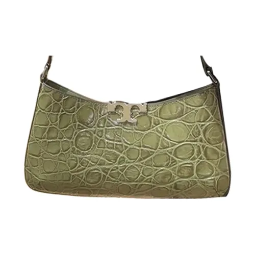 TORY BURCH ELEANOR Коровья кожа Сумка на плечо Женская Мягкая Циановая