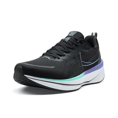 XTEP 6,0 Speed Амортизация Дышащий Легкий Низкий Топ Спринт Беговые кроссовки Мужской Черный