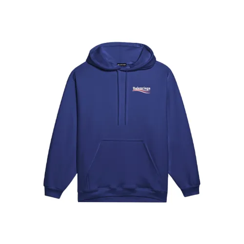 Balenciaga Свитшот Мужской Темно-синий