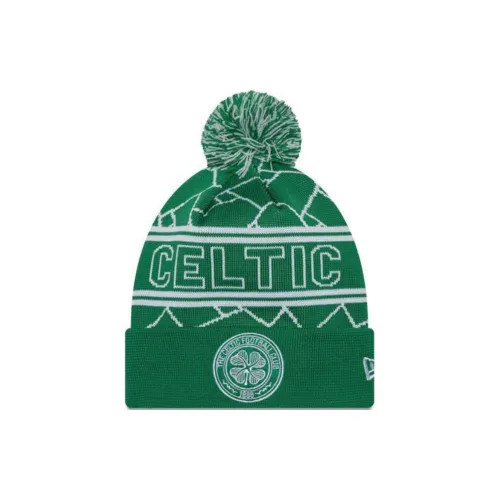 New Era Collaboration Трикотажная ткань Шапки-бини Унисекс Зеленый